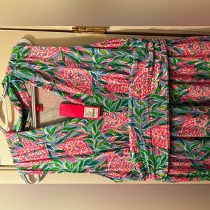 Lilly Pullitzer annalise sea turtle dress XL